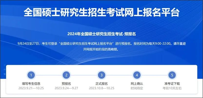 2024年考研时间表